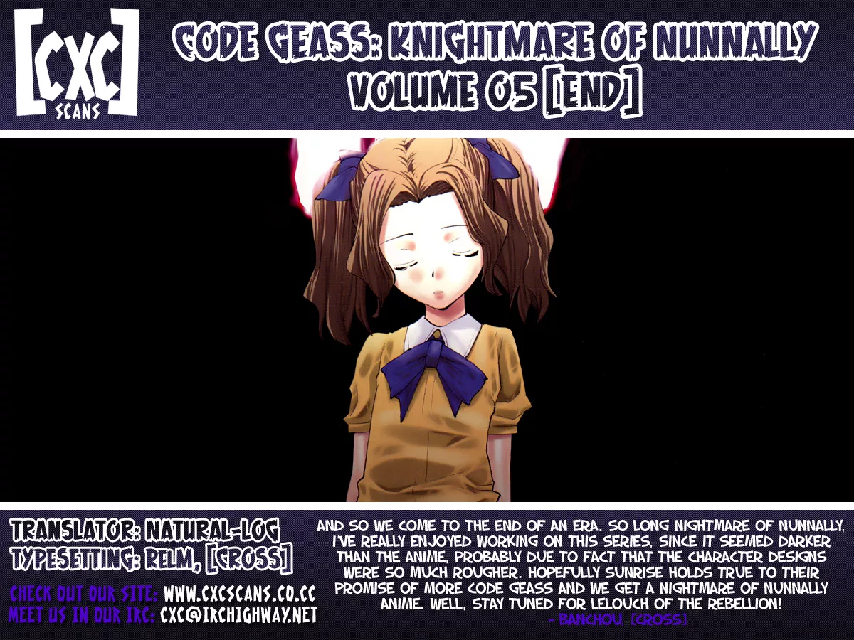 Read Code Geass: Nightmare of Nunnally Chapter 21 Online