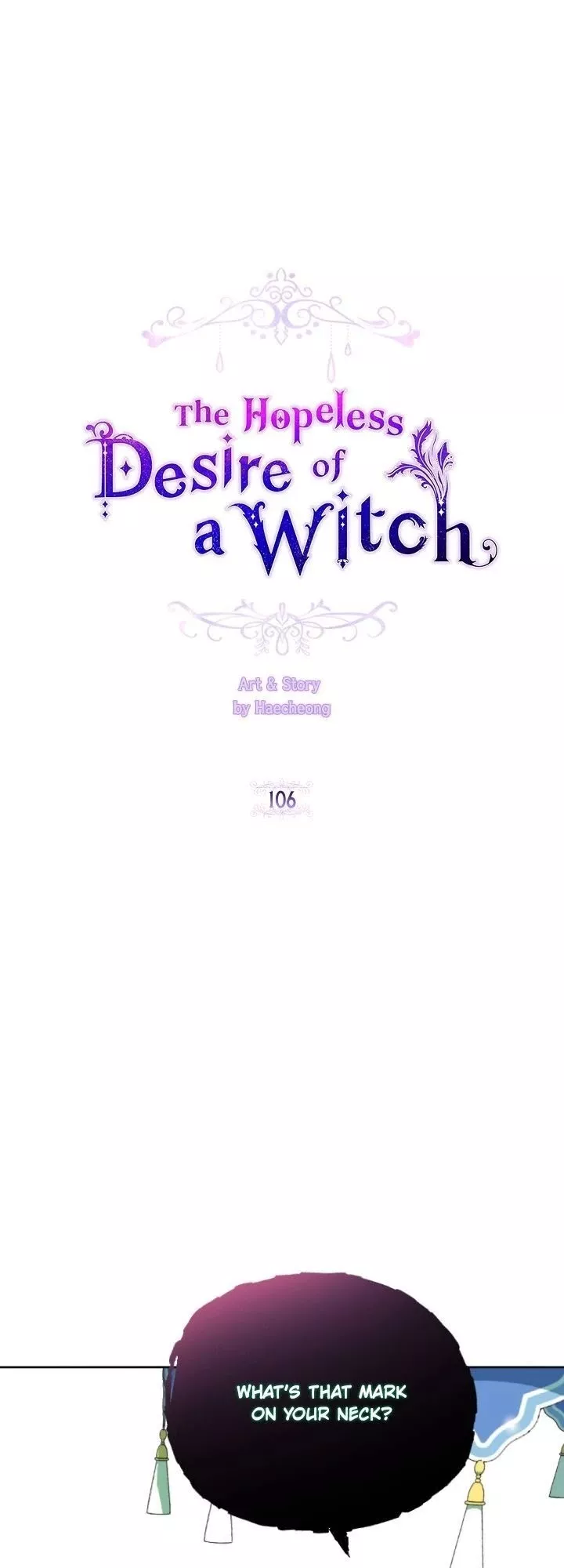 Read A Witch’s Hopeless Wish Chapter 106 Online