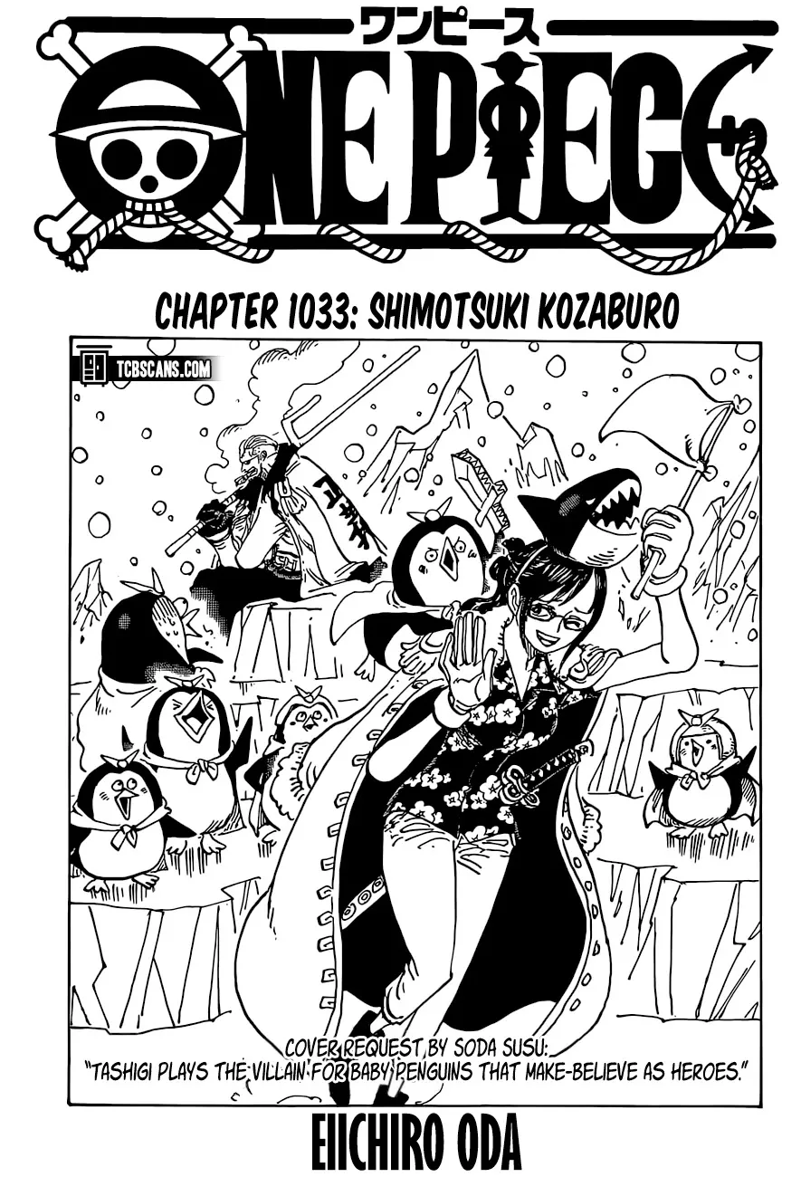 Read One Piece Chapter 1033 - Shimotsuki Kozaburo Online