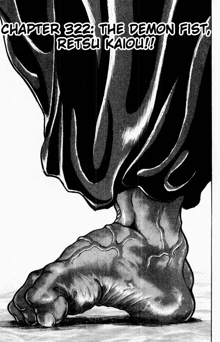 Read Grappler Baki Chapter 322 - The Demon Fist, Retsu Kaiou Online