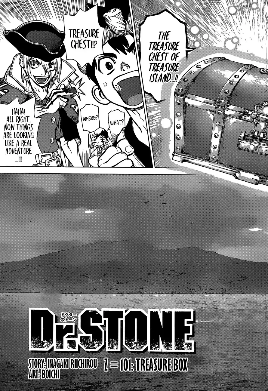 Read Dr. Stone Chapter 101 - Treasure Box Online