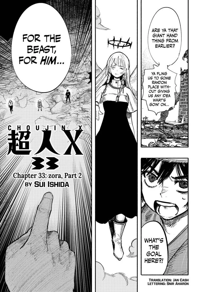 Read Choujin X Chapter 33.2 Online