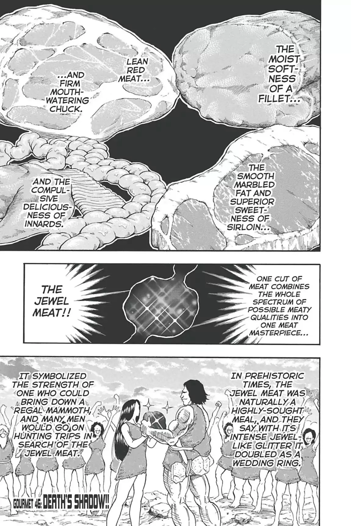 Read Toriko Chapter 46 - Vol.6 Gourmet 46: Death's Shadow!! Online