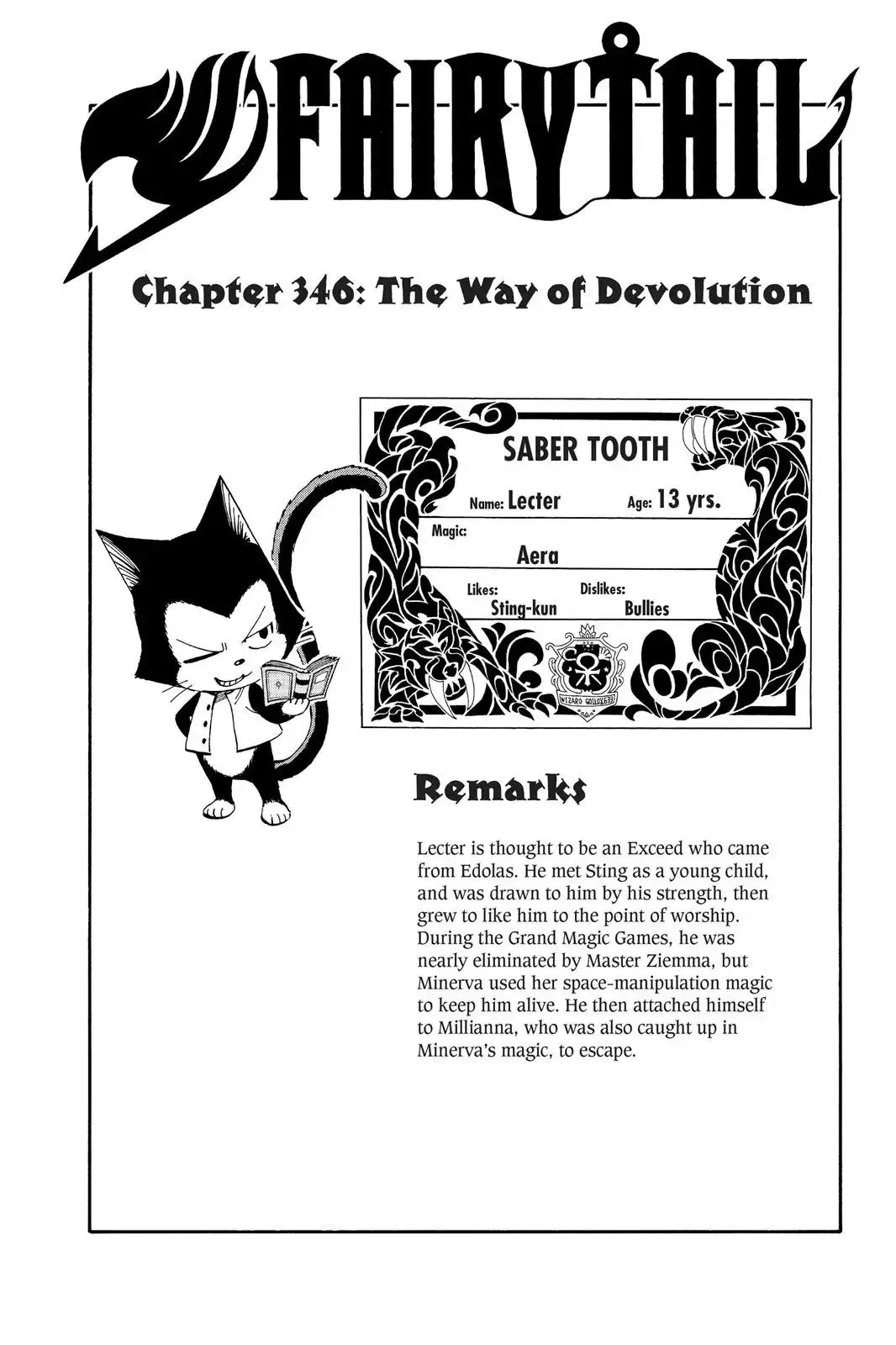 Read Fairy Tail Chapter 346 - The Way of Devolution Online