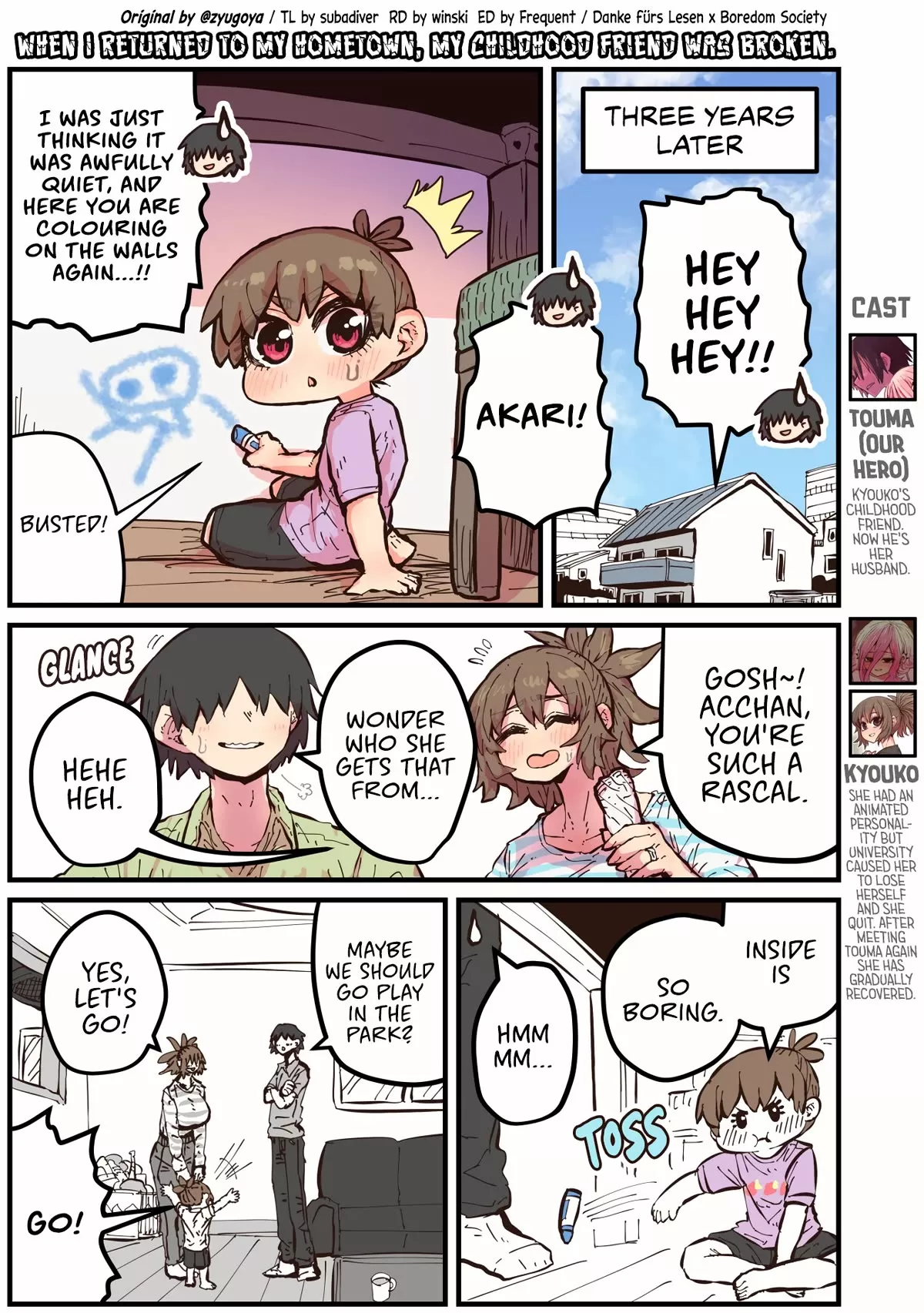 Read When I Returned to My Hometown, My Childhood Friend was Broken Chapter 50 Online