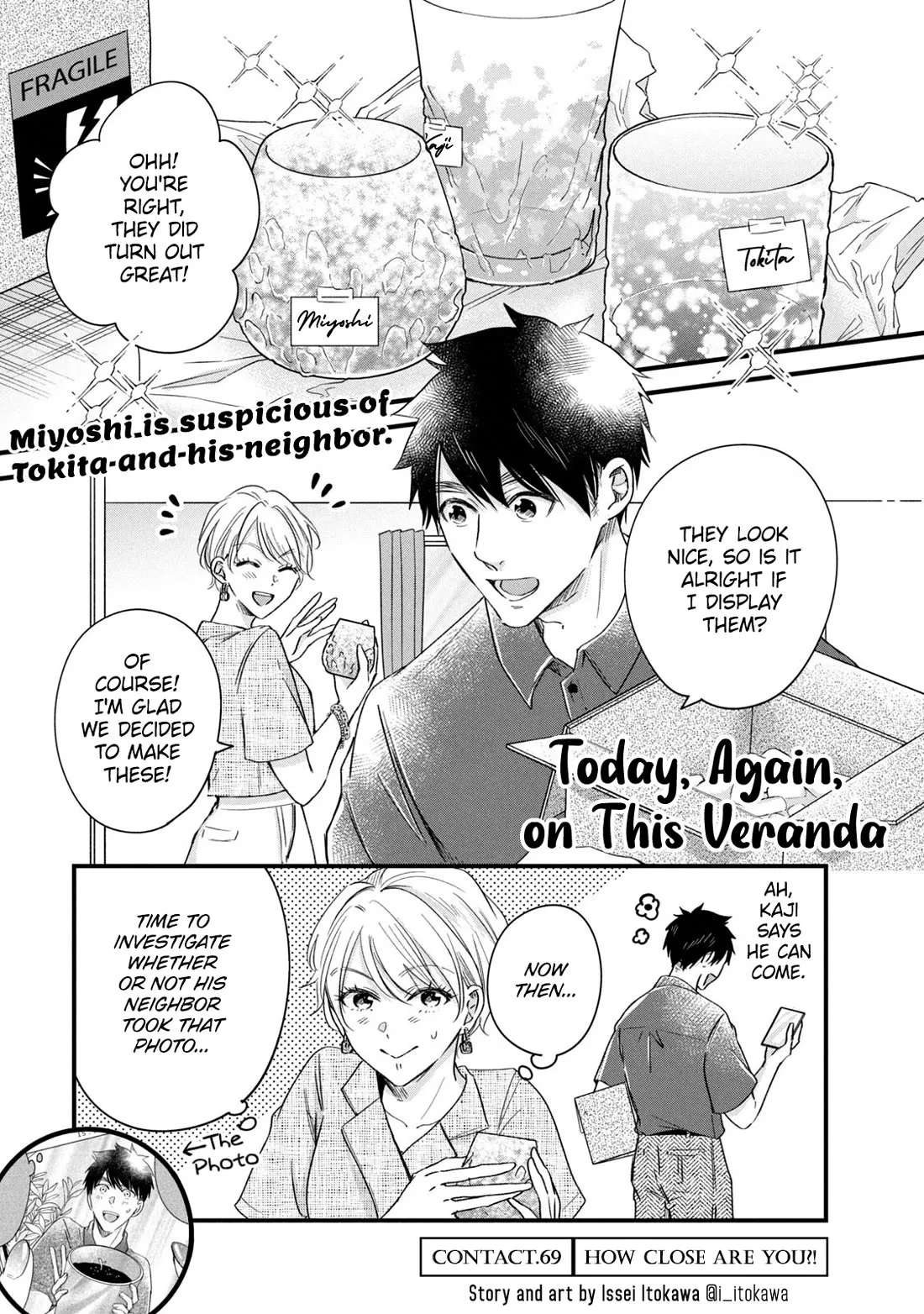 Read On the Balcony Again Today Chapter 69 - How Close Are You?! Online
