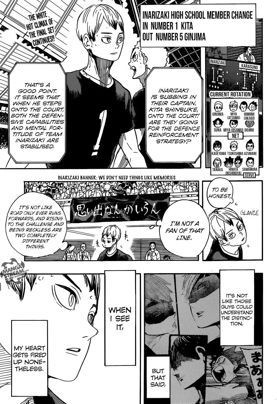 Read Haikyu!! Chapter 283 - CREED Online