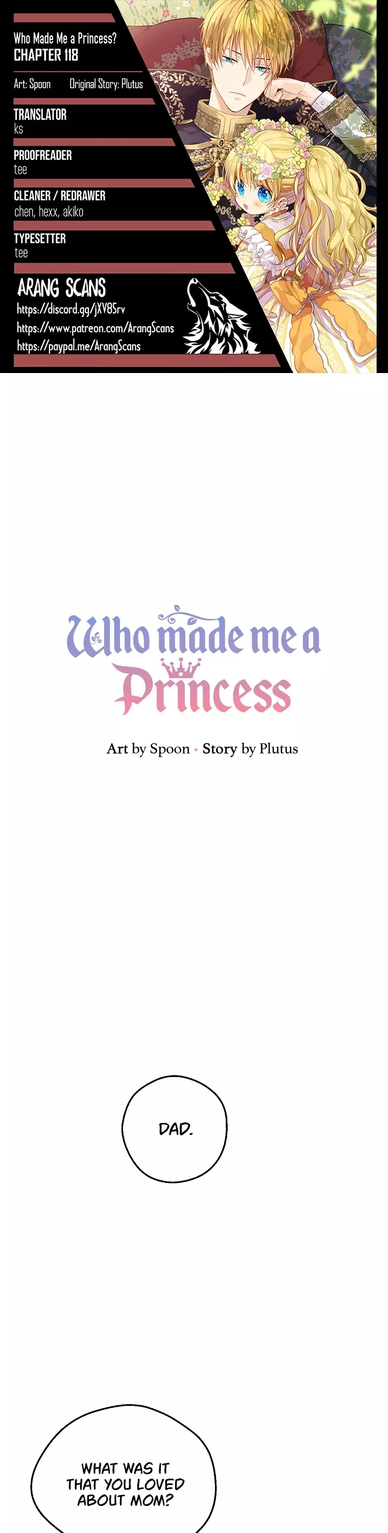 Read Who Made Me a Princess Chapter 118 Online