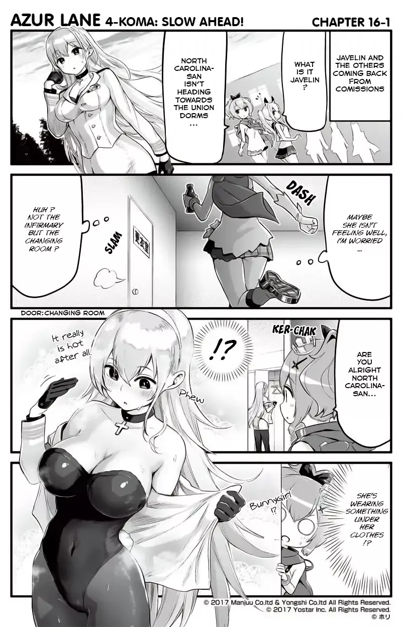 Read Azur Lane 4-koma: Slow Ahead Chapter 16 Online