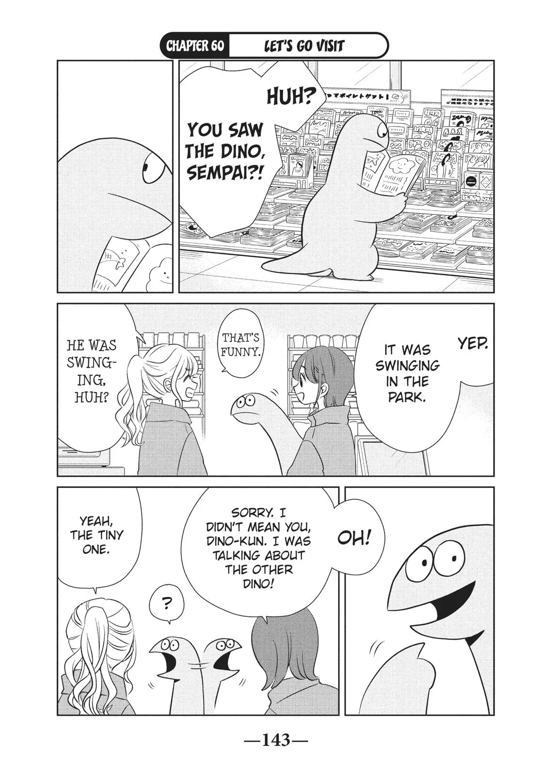 Read My Roomie Is a Dino Chapter 60 Online