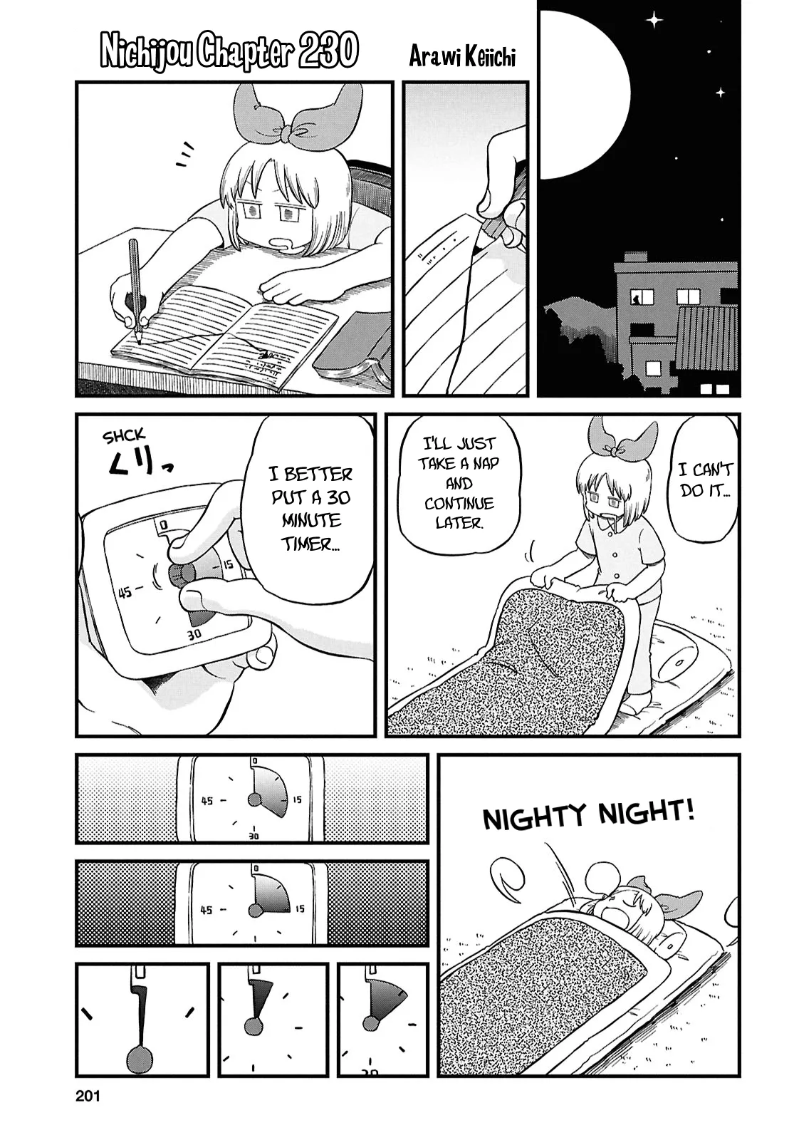 Read Nichijou Chapter 230 Online