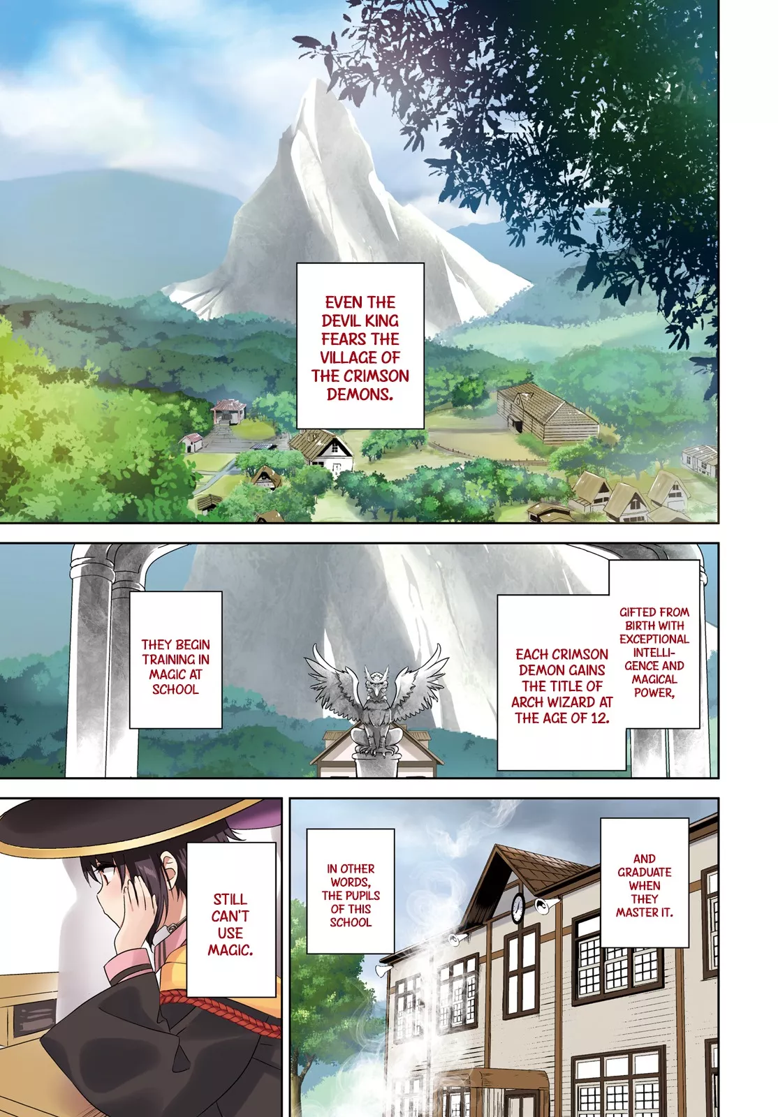 Read Kono Subarashii Sekai ni Bakuen wo! Chapter 1 - The Red-Eyed Wizards Online