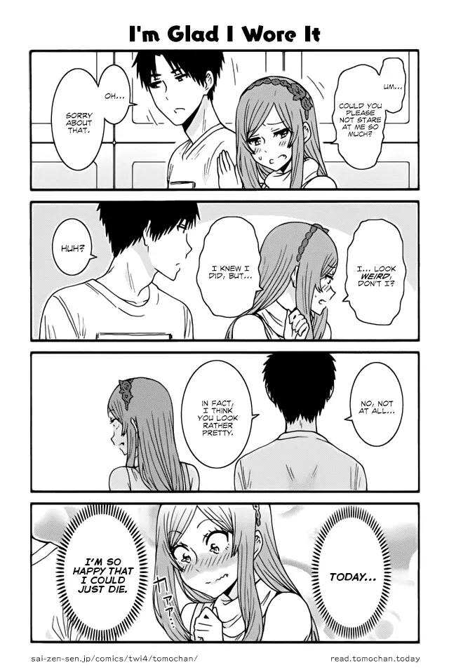 Read Tomo-chan wa Onna no ko! Chapter 350 -  I'm Glad I Wore It Online