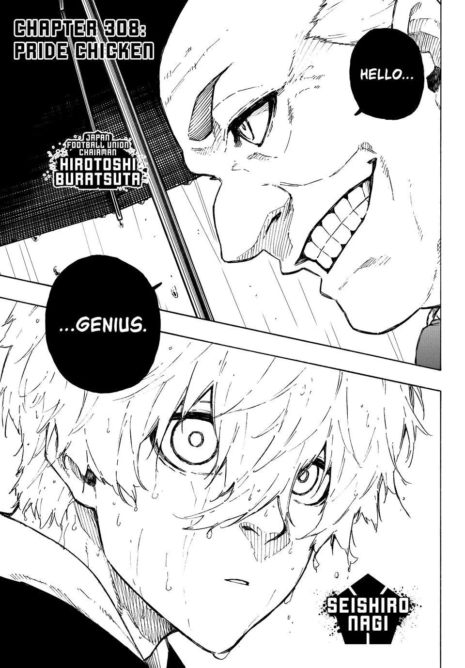 Read Blue Lock Chapter 308 Online