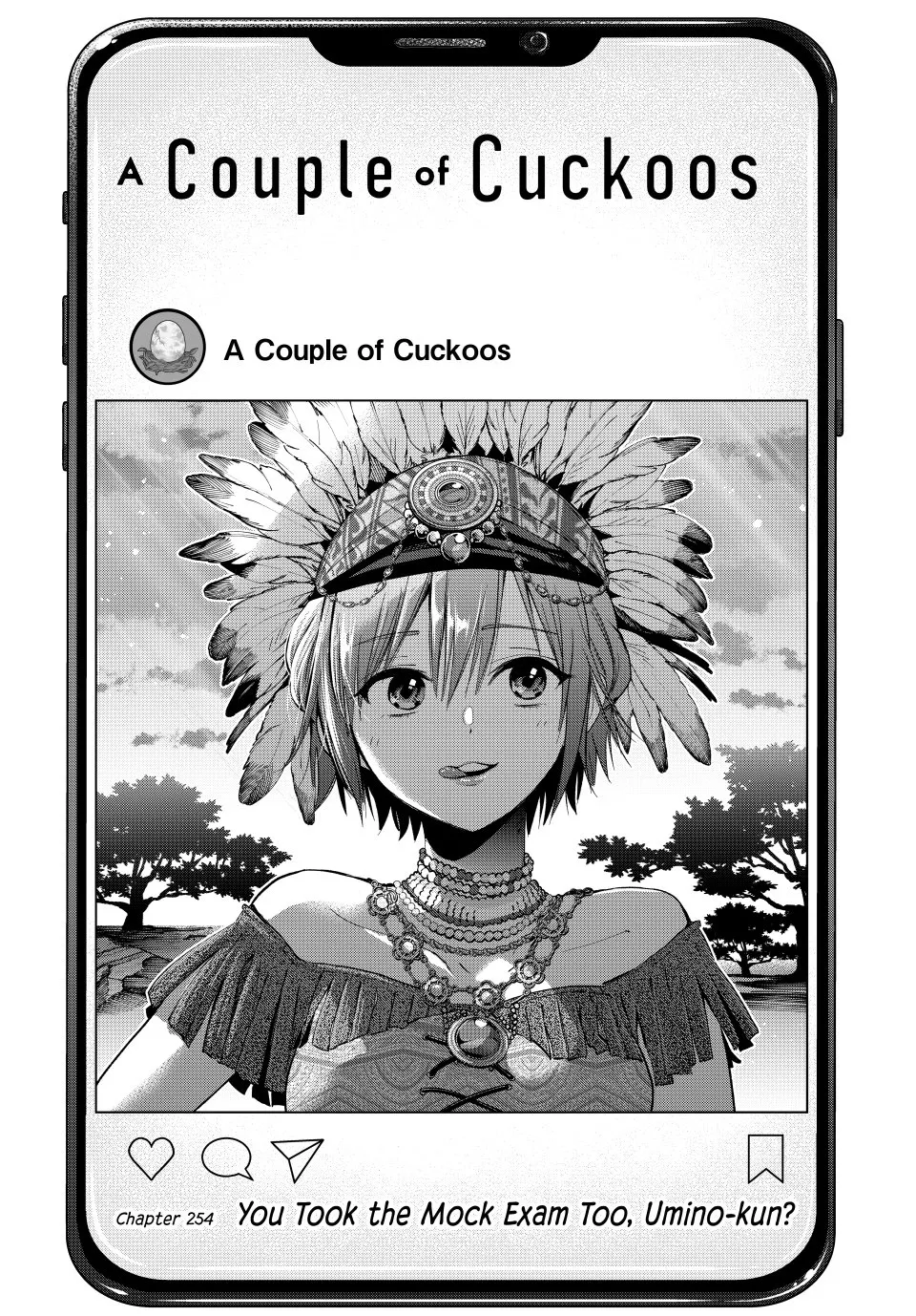 Read The Cuckoo’s Fiancee Chapter 254 - You Took the Mock Exam Too, Umino-kun? Online