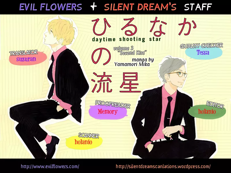 Read Hirunaka no Ryuusei Chapter 21.5 - Second Kiss Online