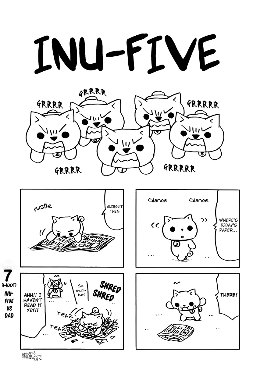 Read Inu-Five Chapter 7 - Inu-Five versus Dad Online
