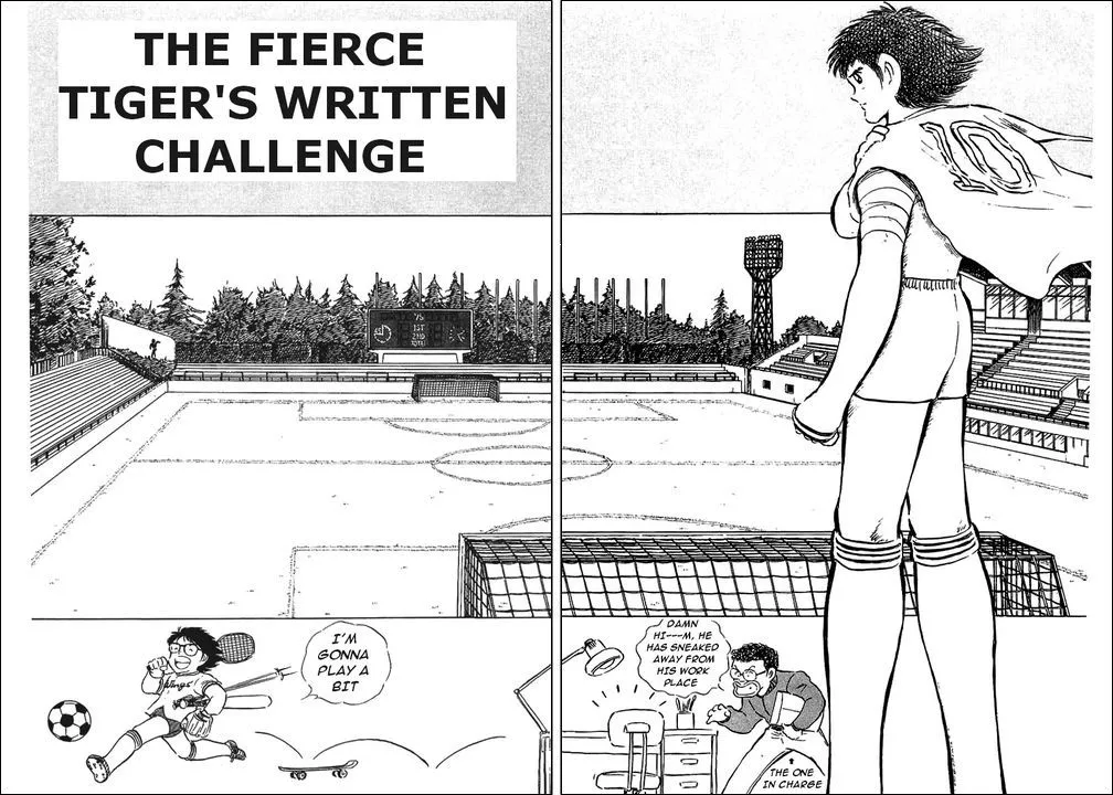 Read Captain Tsubasa Chapter 75 - The Fierce Tiger's Written Challenge Online