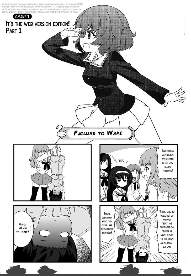 Read Girls & Panzer – Motto Love Love Sakusen desu! Chapter 13.2 - Omake 4 - It's the Web Version Edition! Online