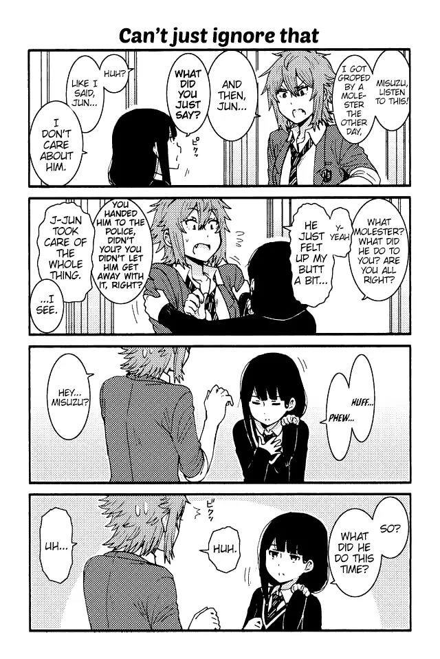 Read Tomo-chan wa Onna no ko! Chapter 69 - Can't Just Ignore That Online