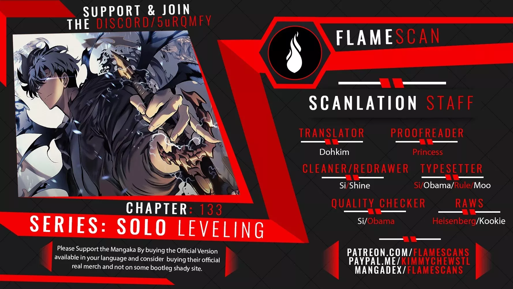 Read Solo Leveling Chapter 133 Online