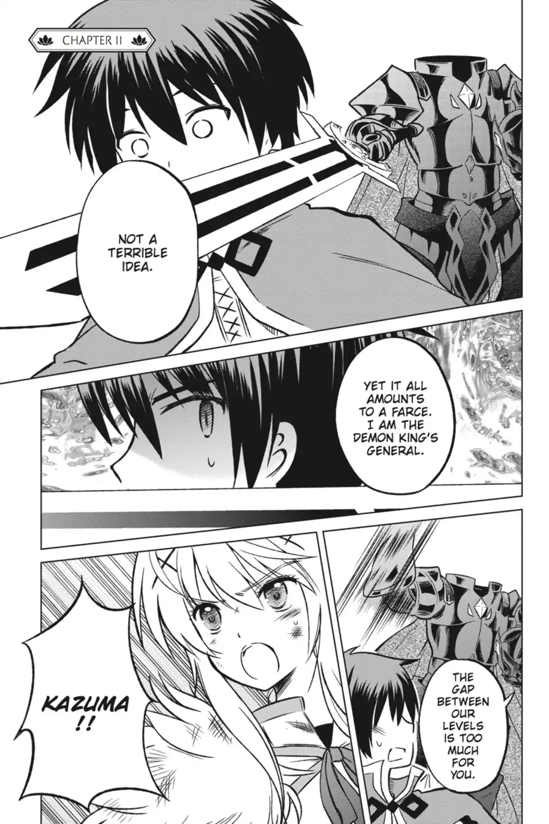 Read Kono Subarashii Sekai ni Shukufuku o! Chapter 11 - May There Be an End to This Crummy Battle! Online
