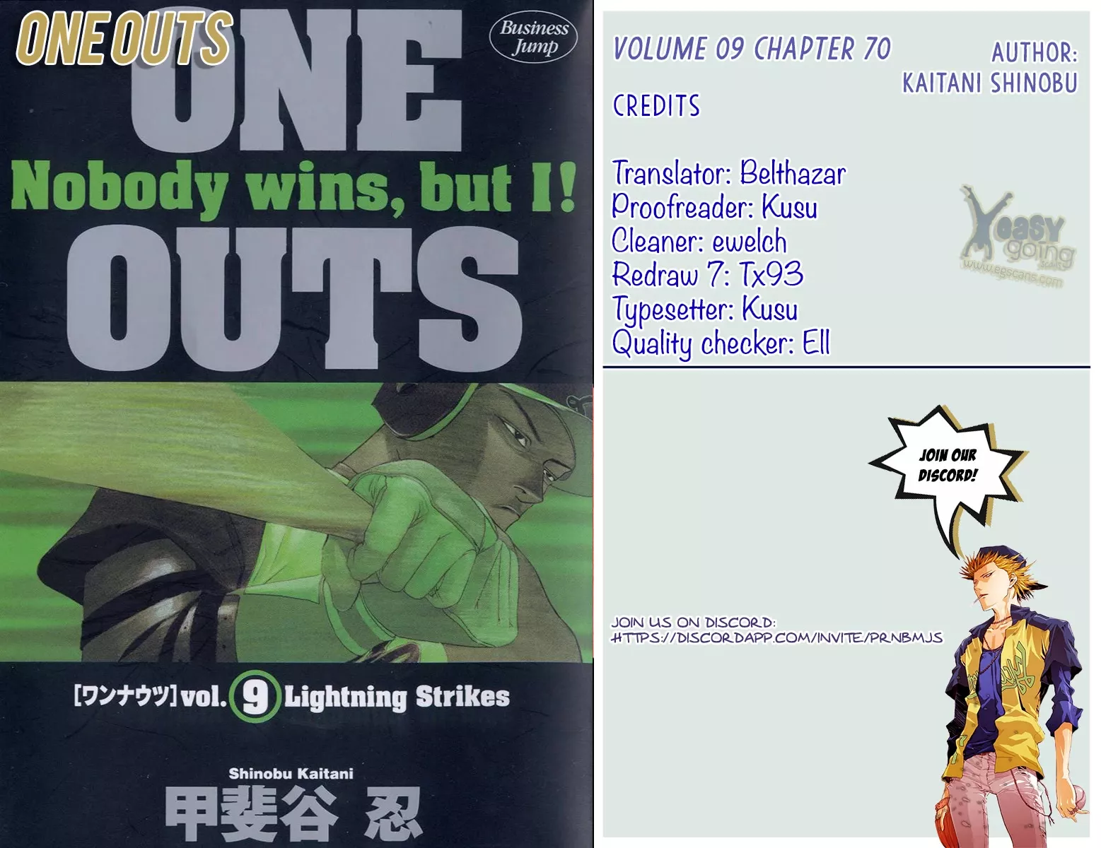 Read One Outs Chapter 70 - Line of Sight Online