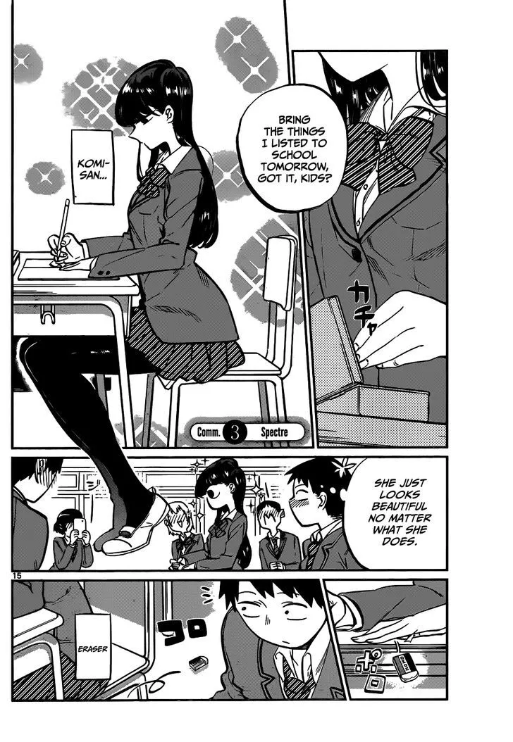 Read Komi-san wa Komyushou Desu Chapter 3 - Spectre Online