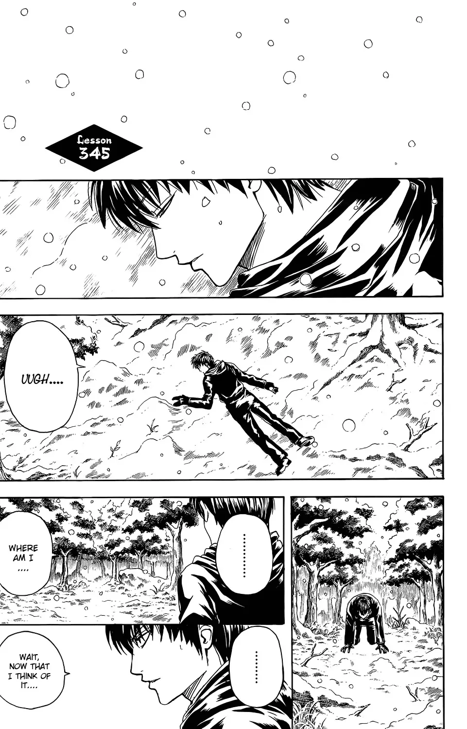 Read Gintama Chapter 345 - Even When One Puts the Utmost Effort into Creating Snow Domes, the Next Day Some Brat Will Break Them Online