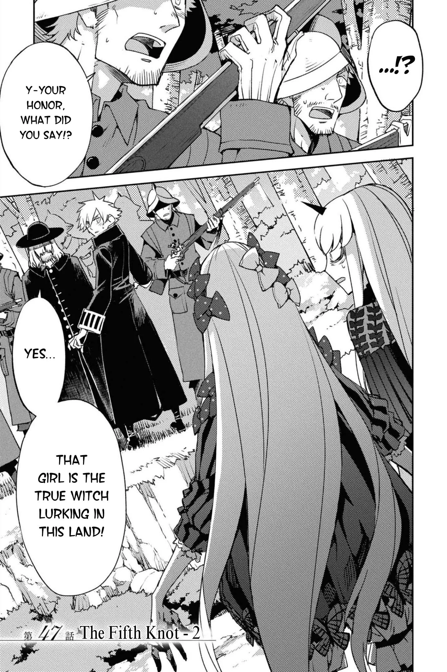 Read Fate/Grand Order -Epic of Remnant- Pseudo-Singularity IV: The Forbidden Advent Garden, Salem – Heretical Salem Chapter 47 - The Fifth Knot - 2 Online