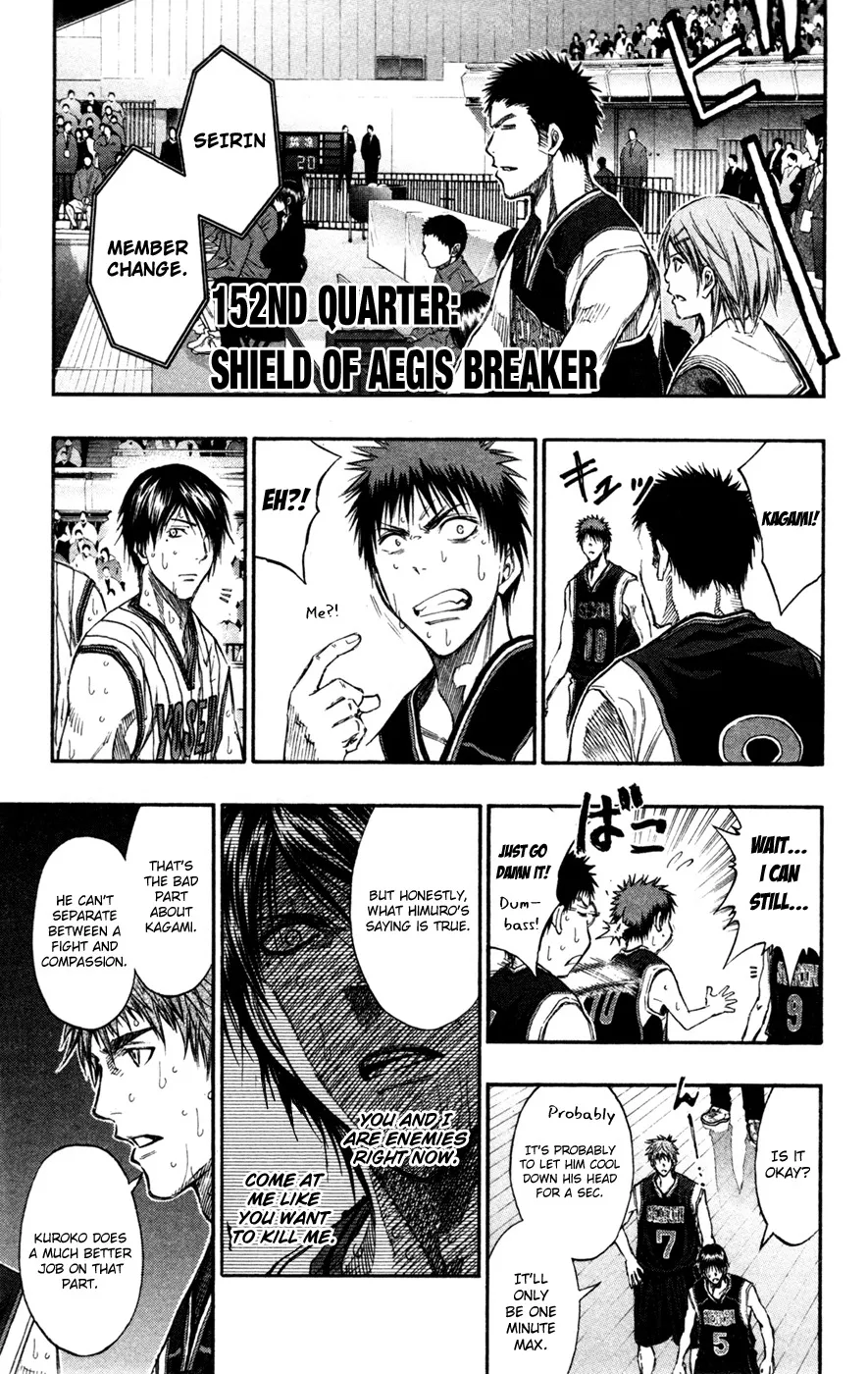 Read Kuroko no Basket Chapter 152 - Shield of Aegis Breaker Online