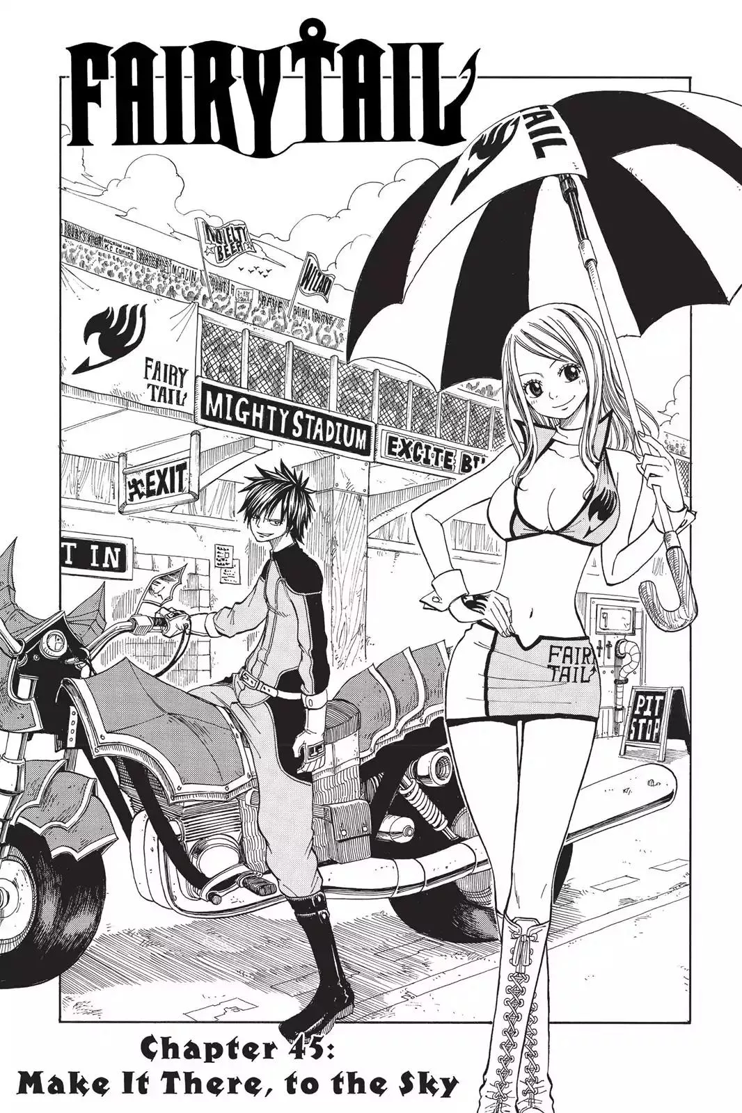 Read Fairy Tail Chapter 45 - Make It There, to The Sky Online