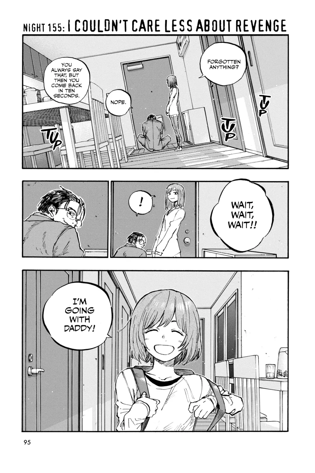 Read Yofukashi no Uta Chapter 155 Online