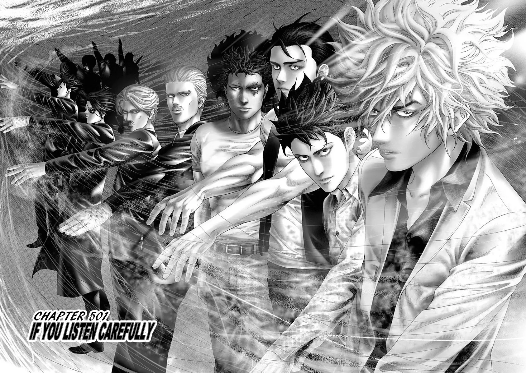 Read Usogui Chapter 501 - If You Listen Carefully Online