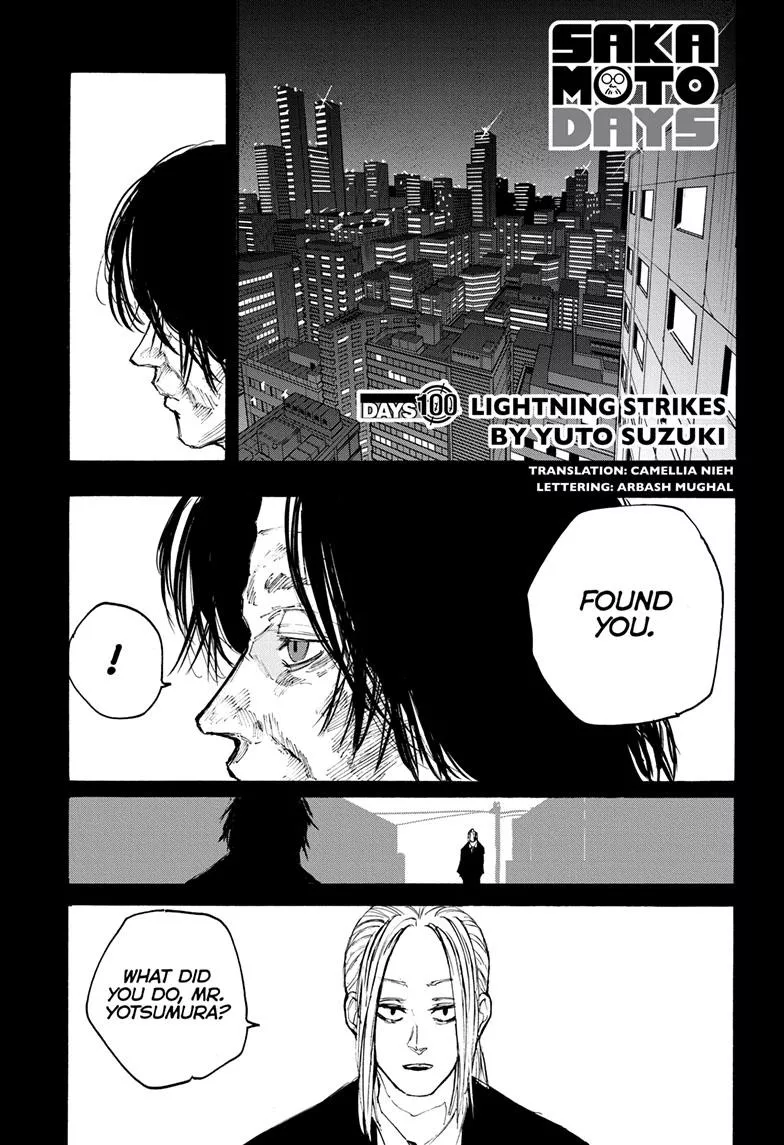 Read Sakamoto Days Chapter 100 Online