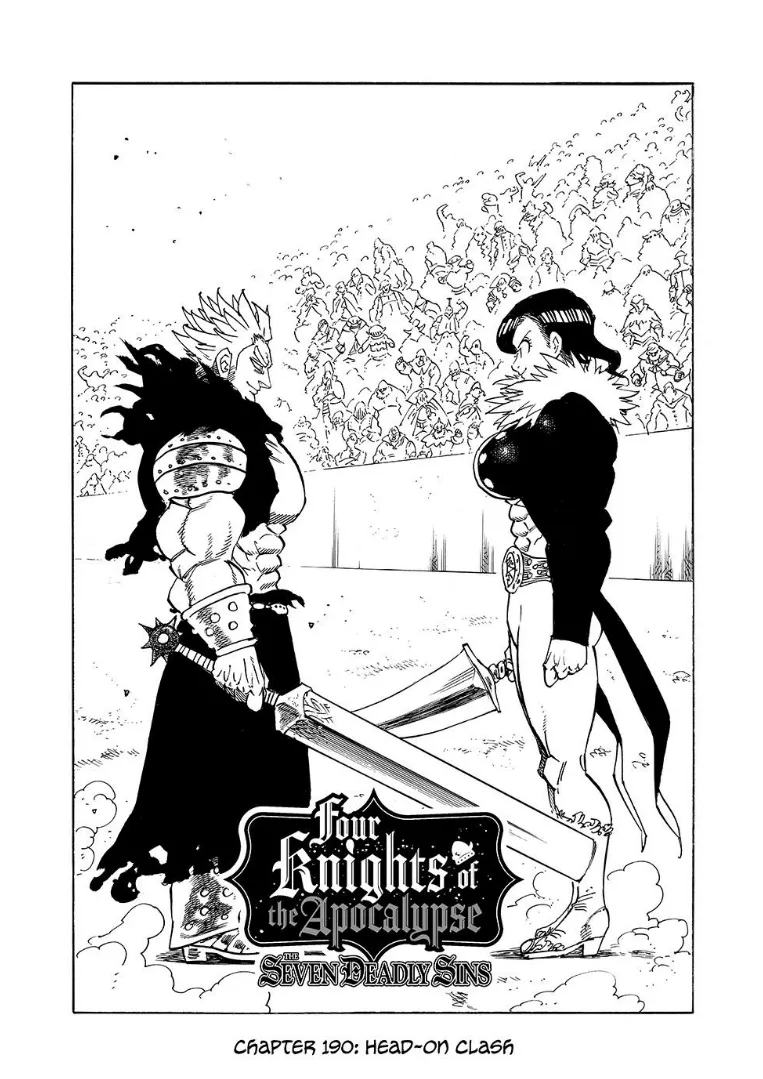 Read The Seven Deadly Sins: Four Knights of the Apocalypse Chapter 190 - Head-on Clash Online
