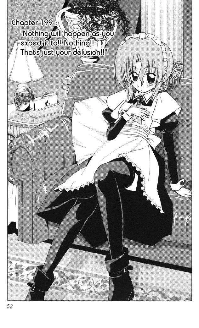 Read Hayate no Gotoku! Chapter 199 - Nothing will happen as you expect it to!! Nothing!! That's just your delusion!! Online