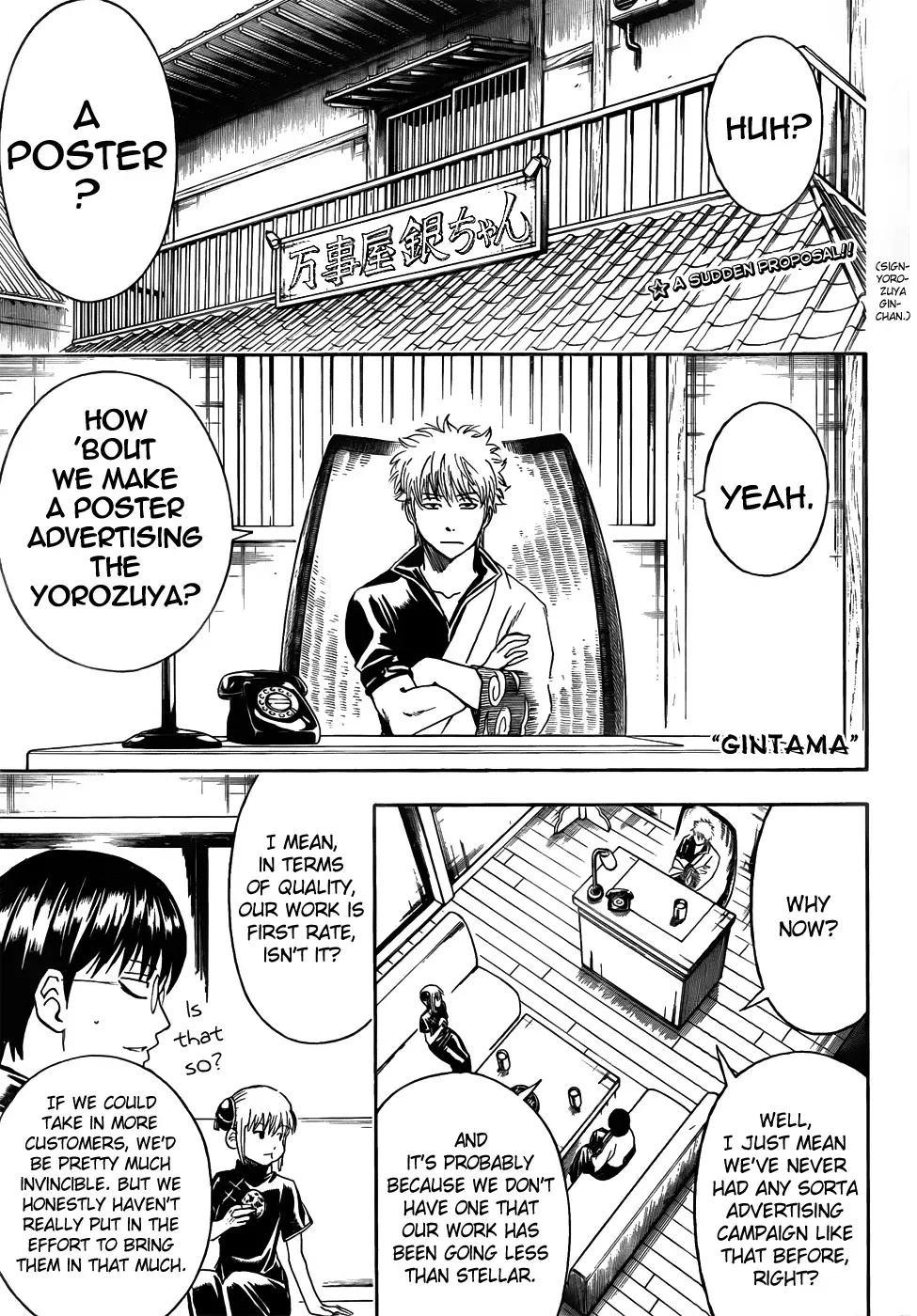 Read Gintama Chapter 416 - Dudes with Huge Nostrils also Have Huge Imaginations Online