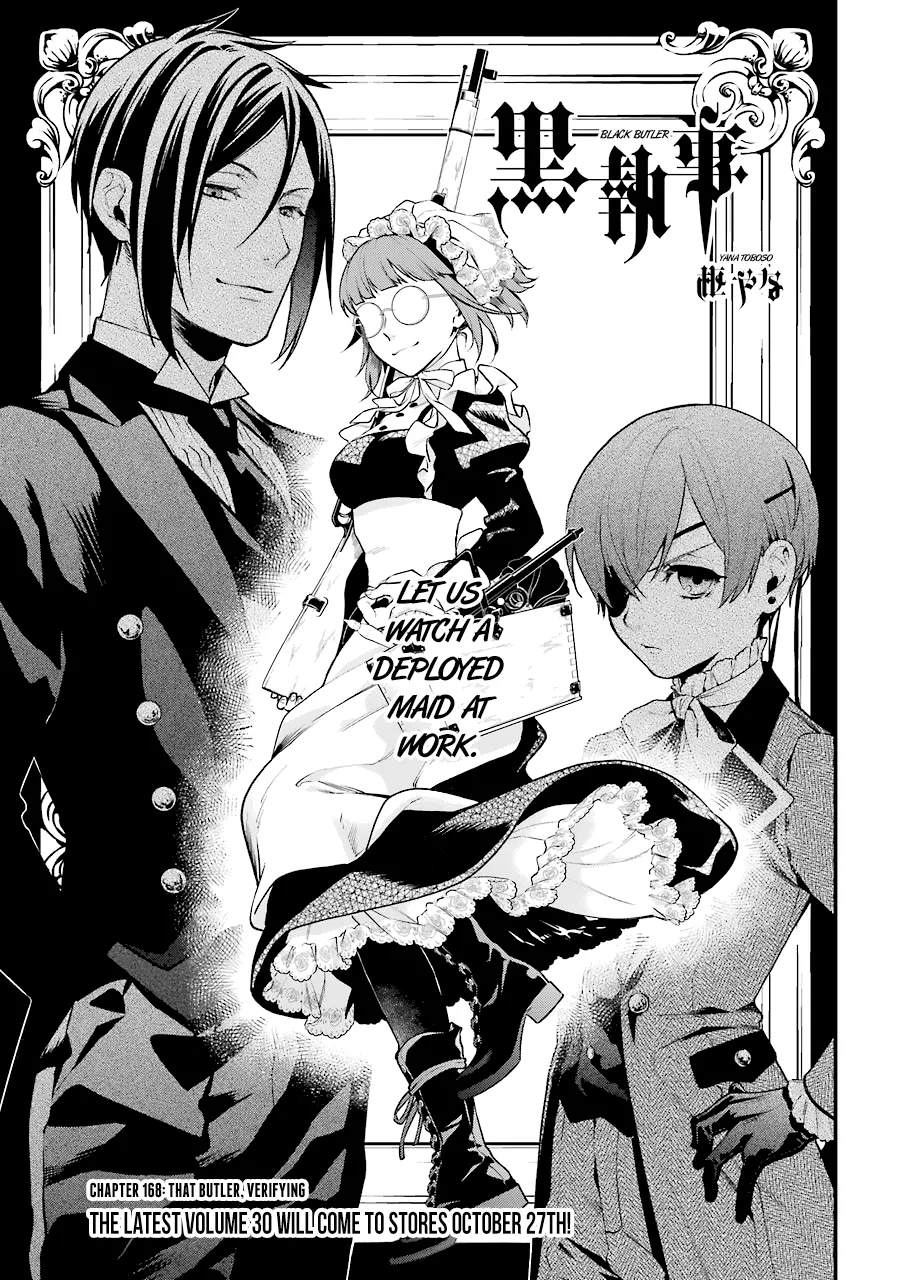 Read Kuroshitsuji Chapter 168 - That Butler, Verifying Online