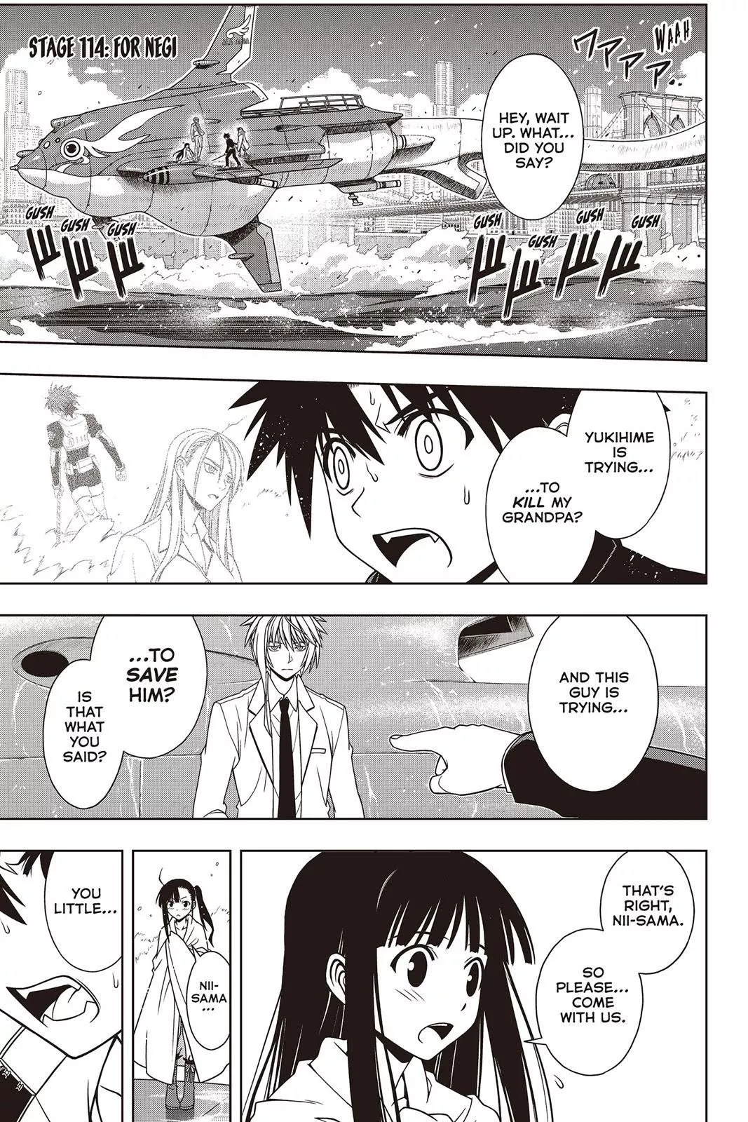 Read UQ HOLDER! Chapter 114 Online