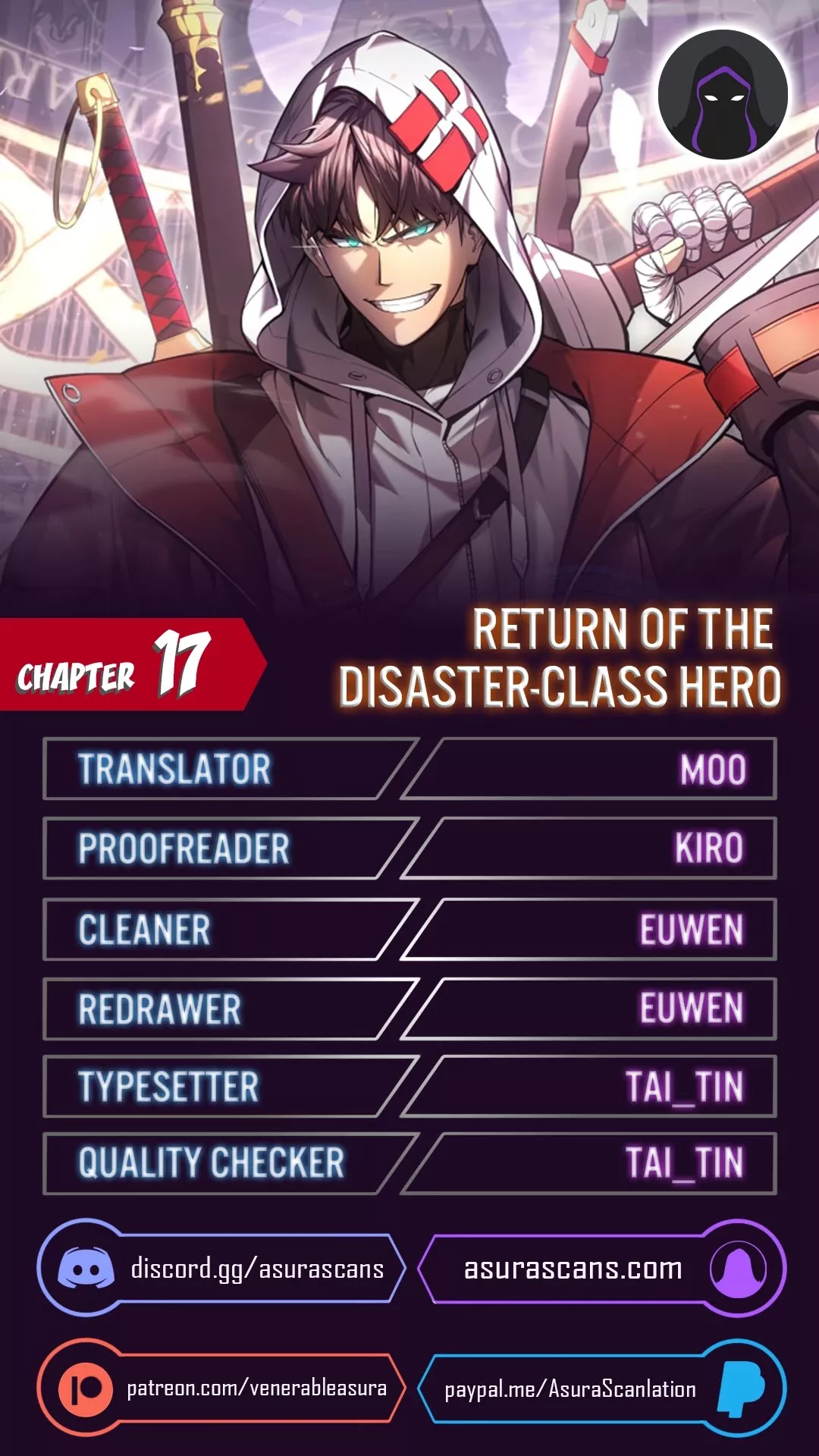 Read The Return of the Disaster-Class Hero Chapter 17 Online