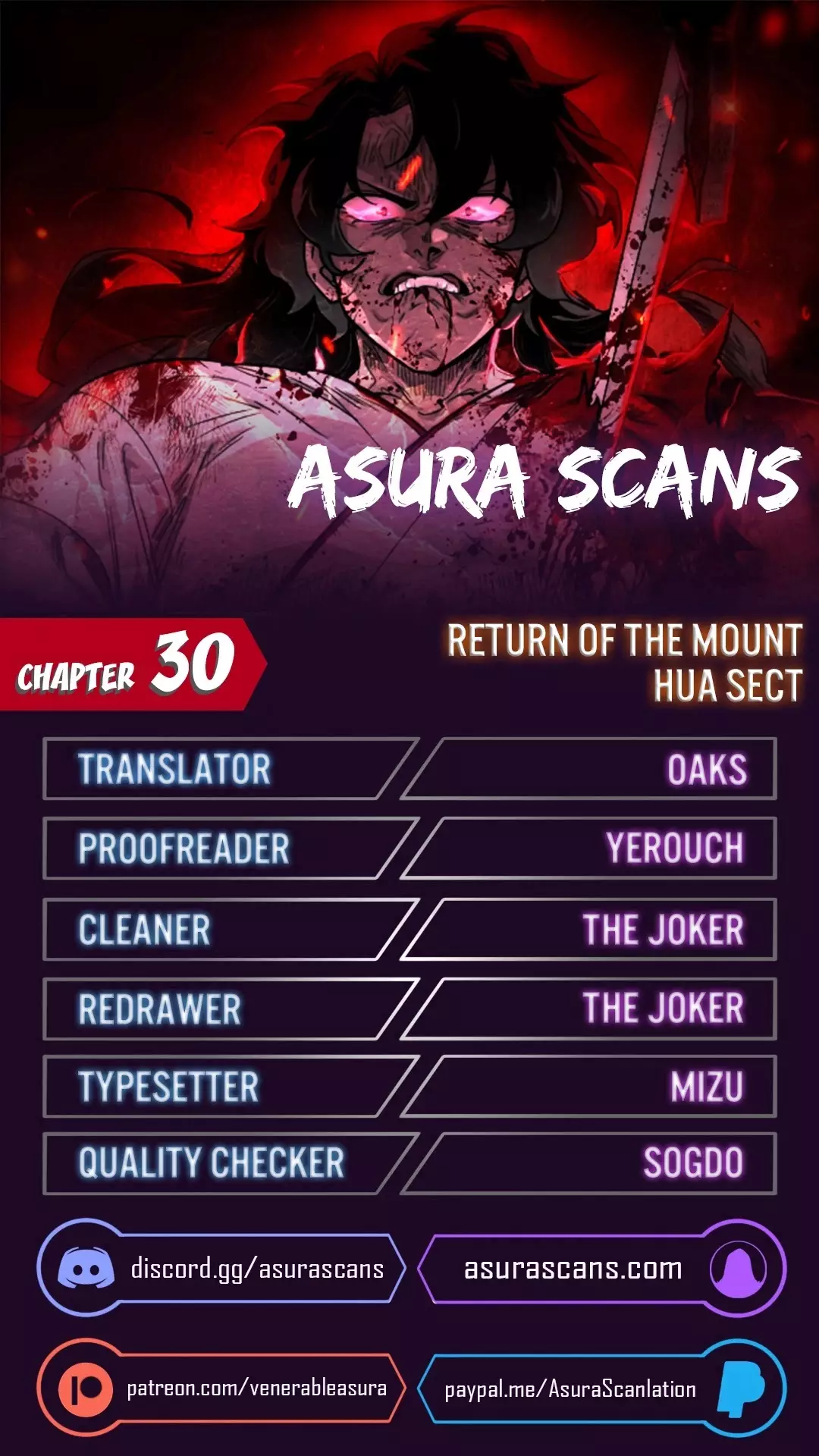 Read Return Of The Mount Hua Sect Chapter 30 Online