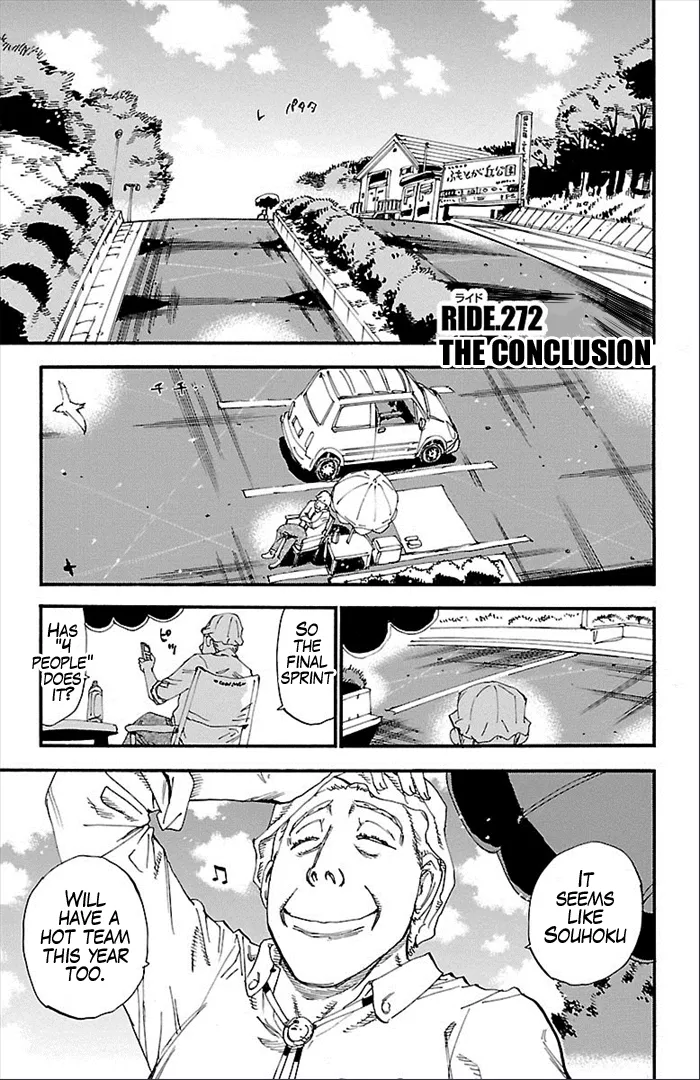 Read Yowamushi Pedal Chapter 272 - The conclusion Online