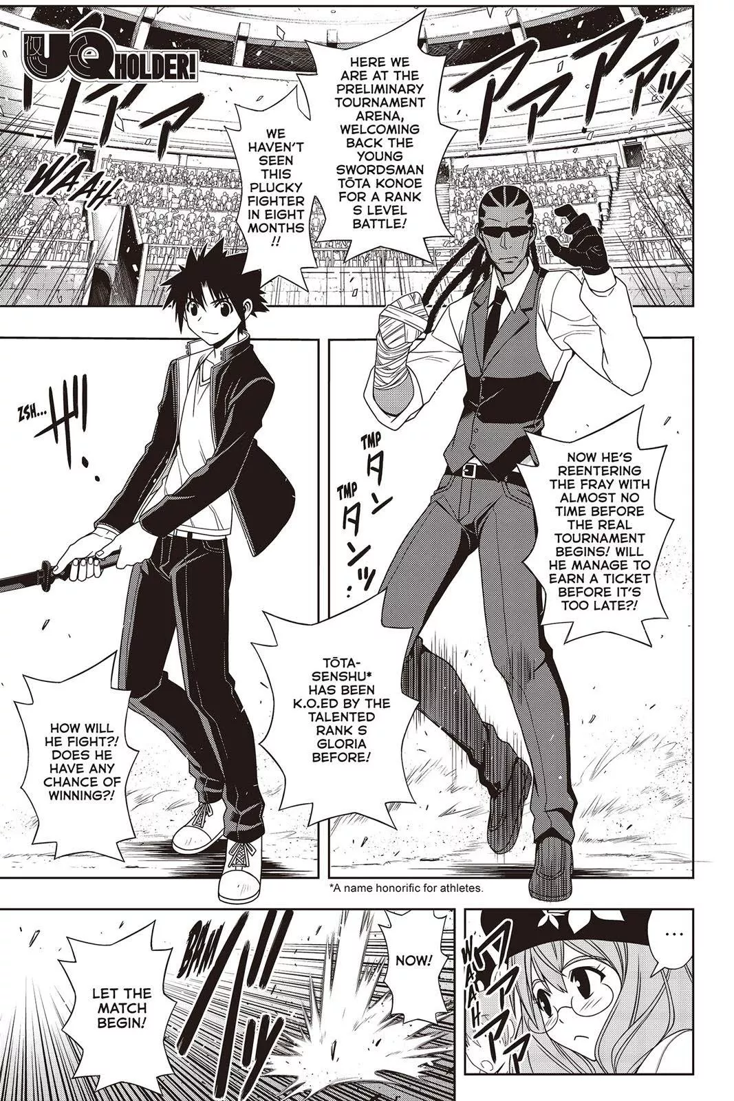 Read UQ HOLDER! Chapter 117 Online