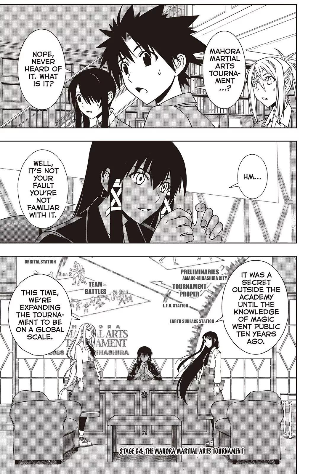 Read UQ HOLDER! Chapter 64 Online