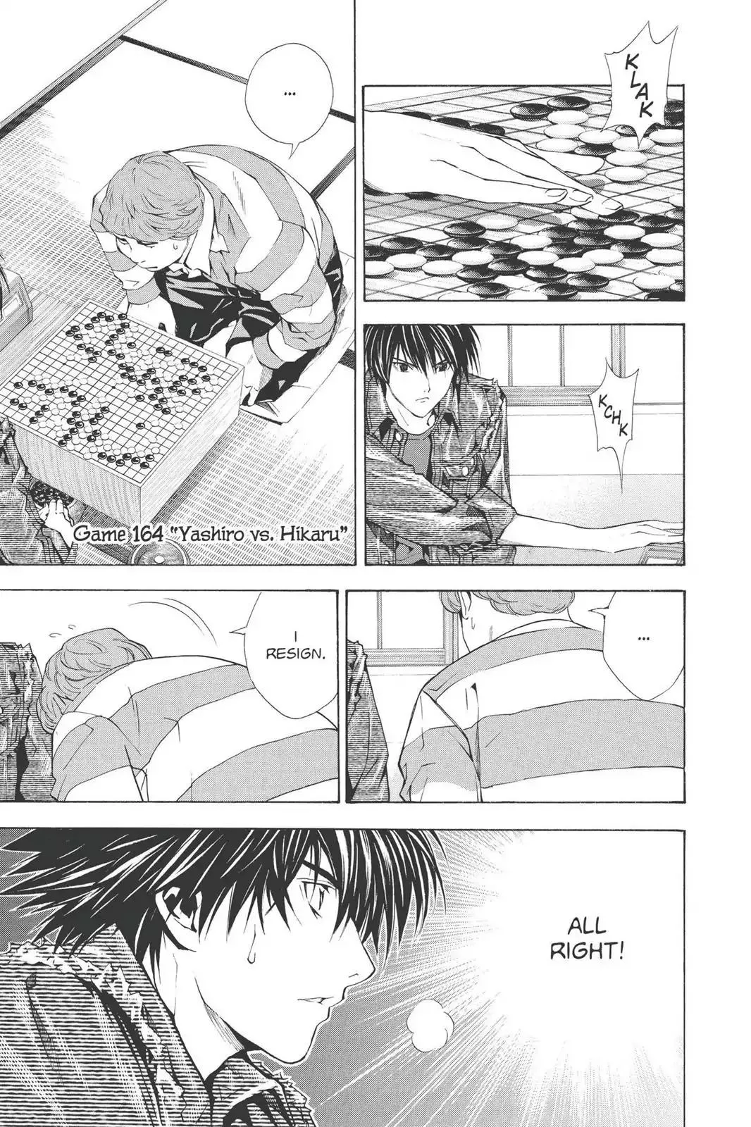 Read Hikaru no Go Chapter 164 - Yashiro vs. Hikaru Online
