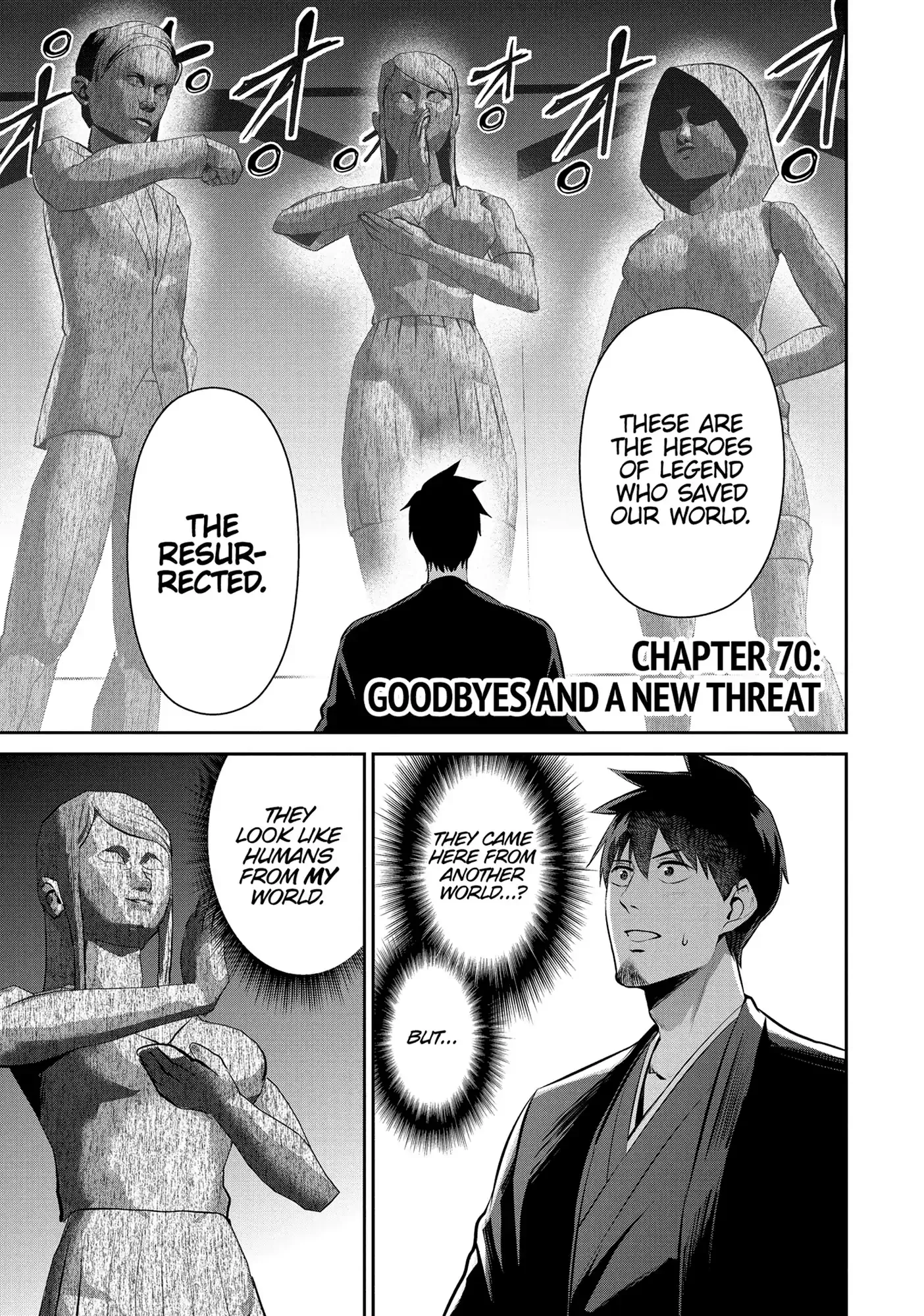 Read Salaryman ga Isekai ni Ittara Shitennou ni Natta Hanashi Chapter 70 Online