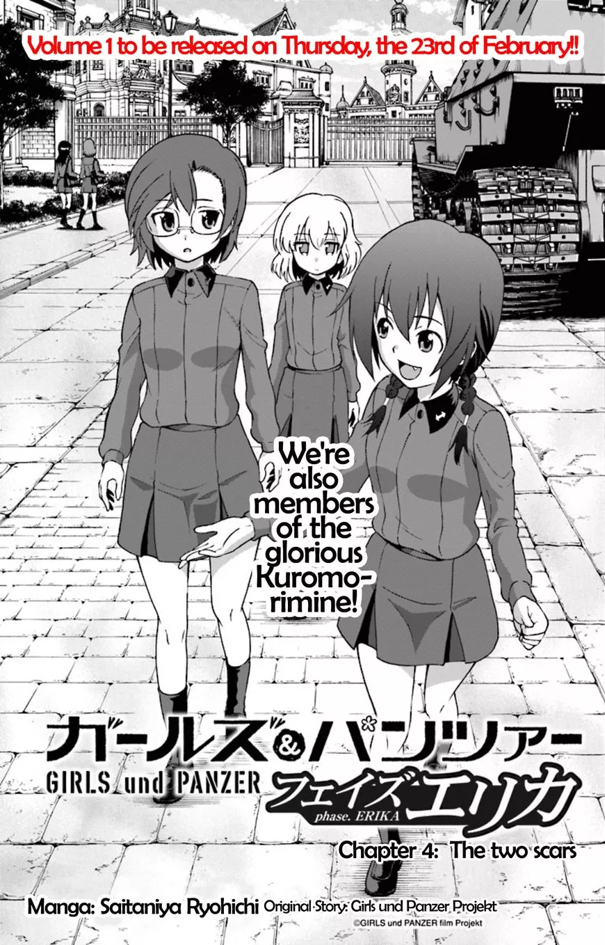 Read GIRLS und PANZER – phase.ERIKA Chapter 4 - The two scars Online