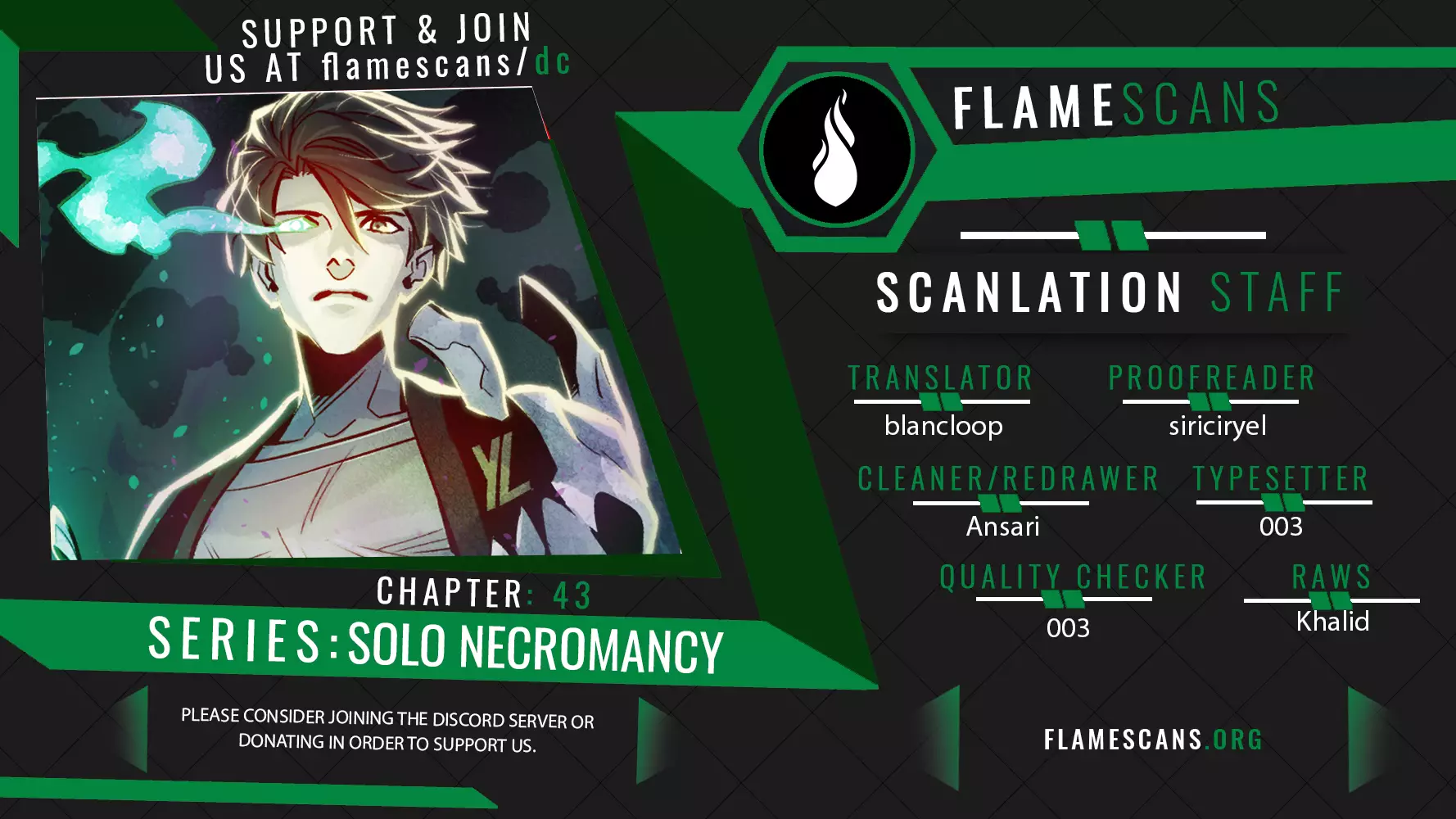 Read Solo Necromancy Chapter 43 Online