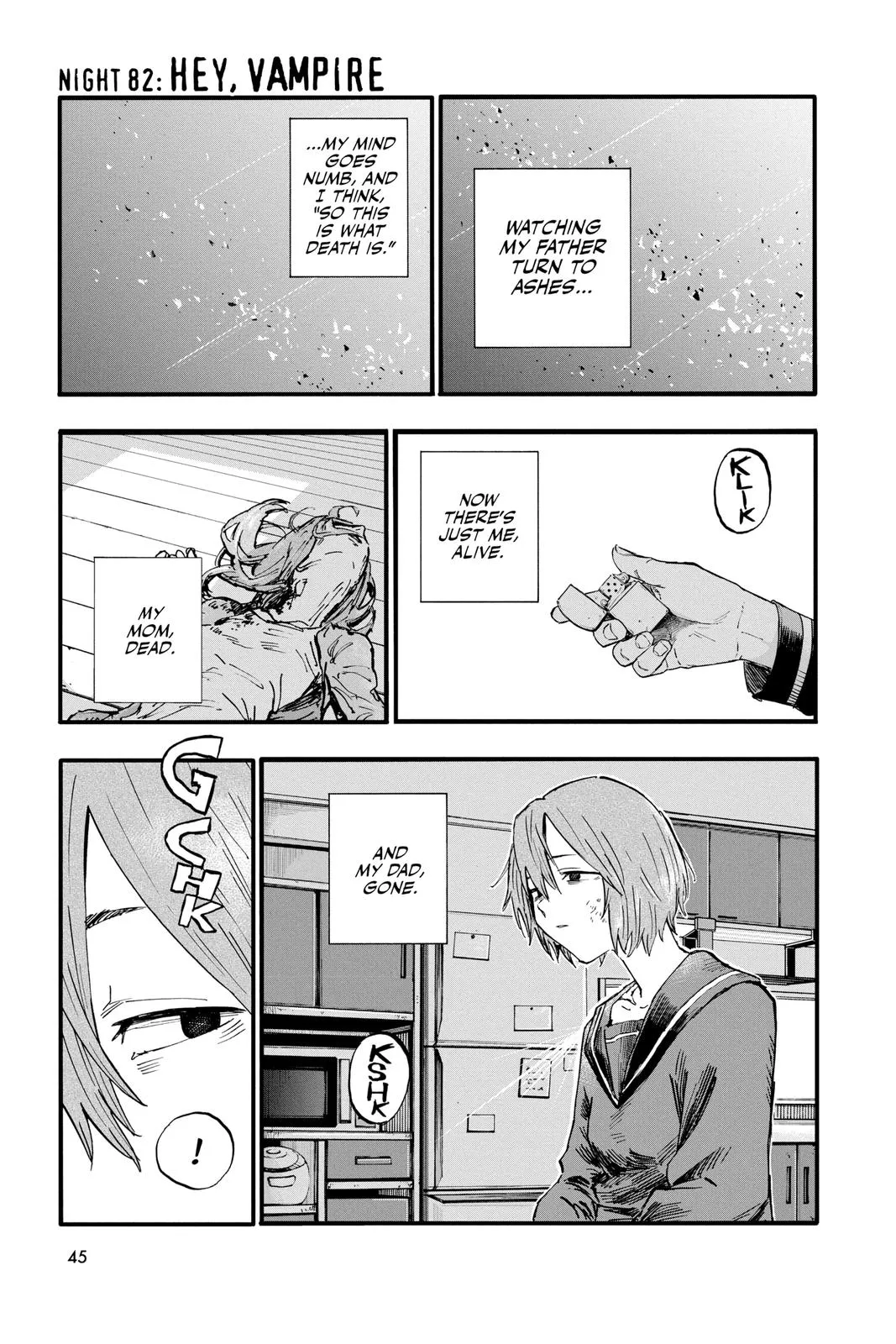 Read Yofukashi no Uta Chapter 82 Online